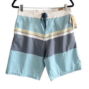 NEW Burnside Striped Board Shorts Size 30